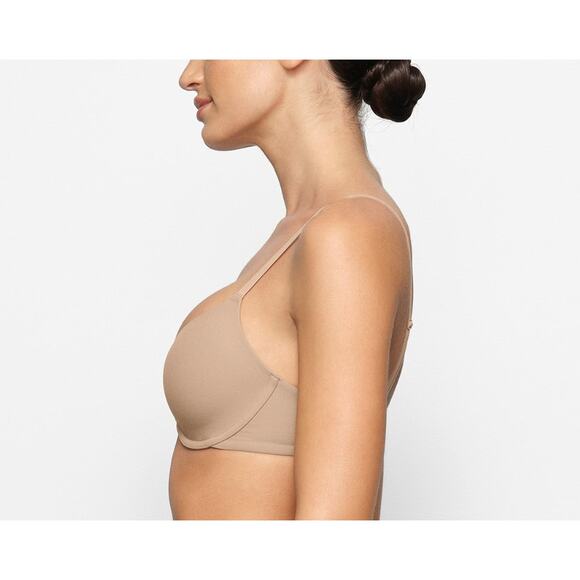 SKIMS Fits Everybody T-Shirt Bra Clay 34B - Picture 6 of 9